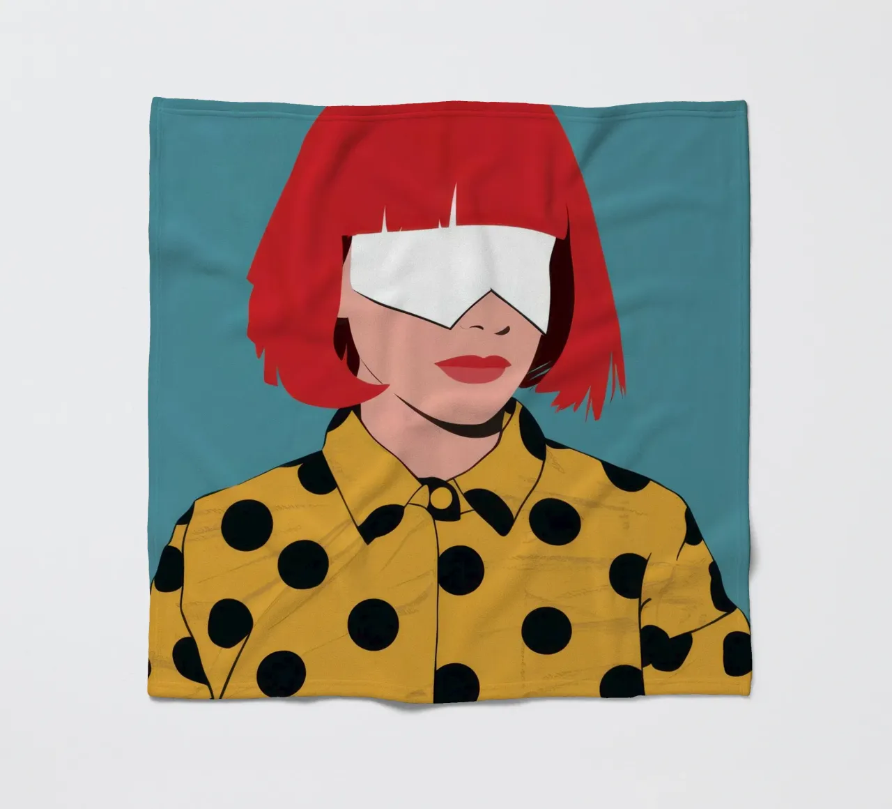 Enigma a pois coperta in pile da Scaller Stars