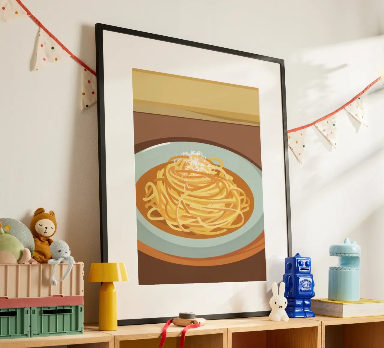 Perfekter Nudelteller Poster von Nova Glaze