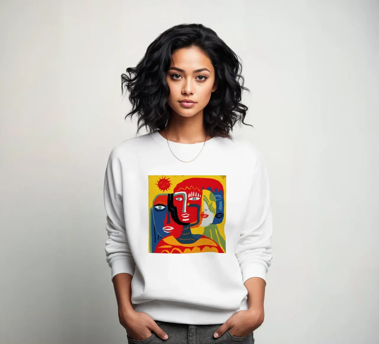 Trinità umana primordiale felpa da Nova Glaze