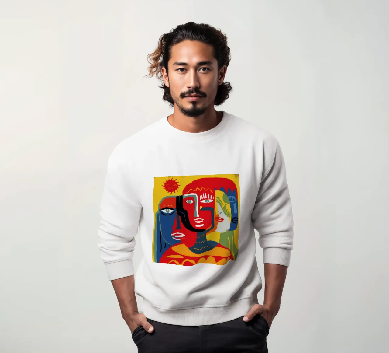 Trinità umana primordiale felpa da Nova Glaze