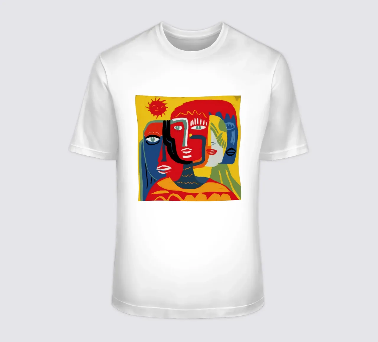 Trinità umana primordiale t-shirt da Nova Glaze