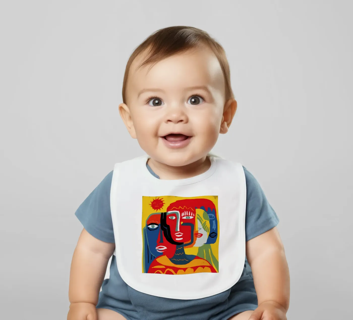 Primal Human Trinity Babylätzchen von Nova Glaze