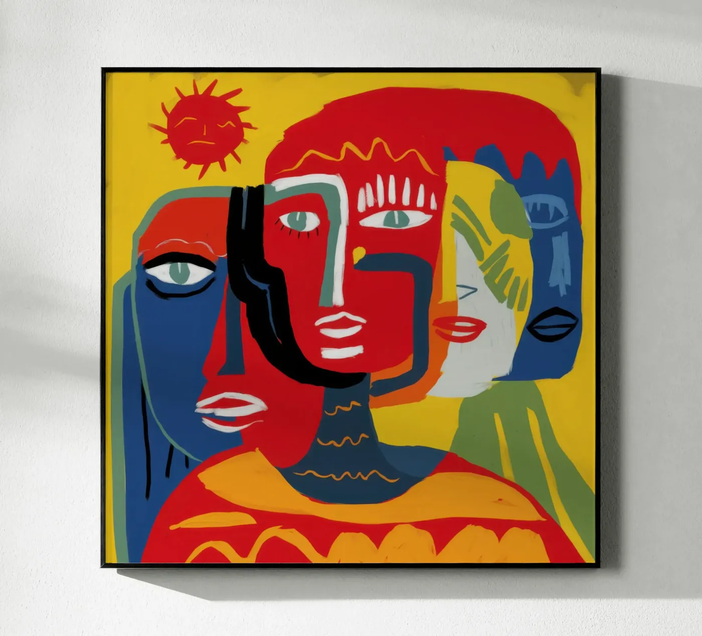 Primal Human Trinity acryl van Nova Glaze