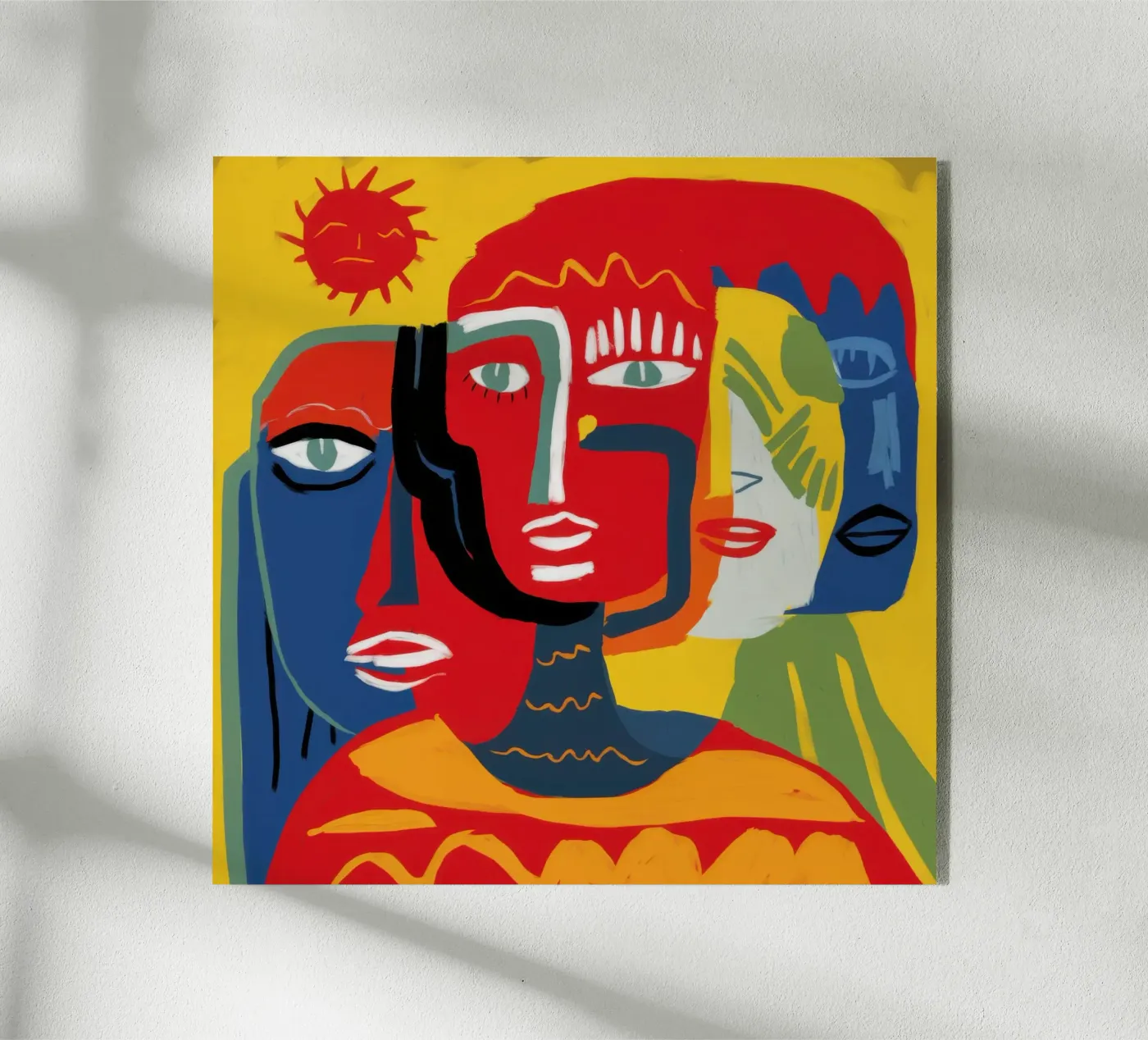 Primal Human Trinity acryl van Nova Glaze