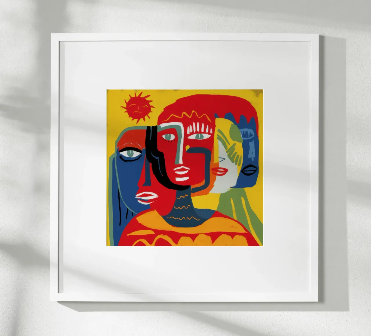 Trinità umana primordiale poster da Nova Glaze