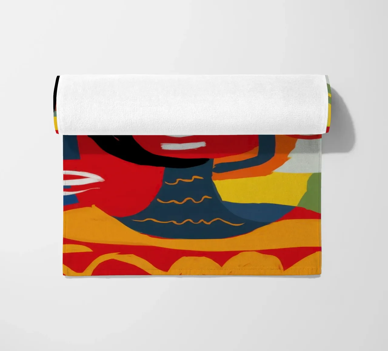 Trinità umana primordiale telo mare da Nova Glaze