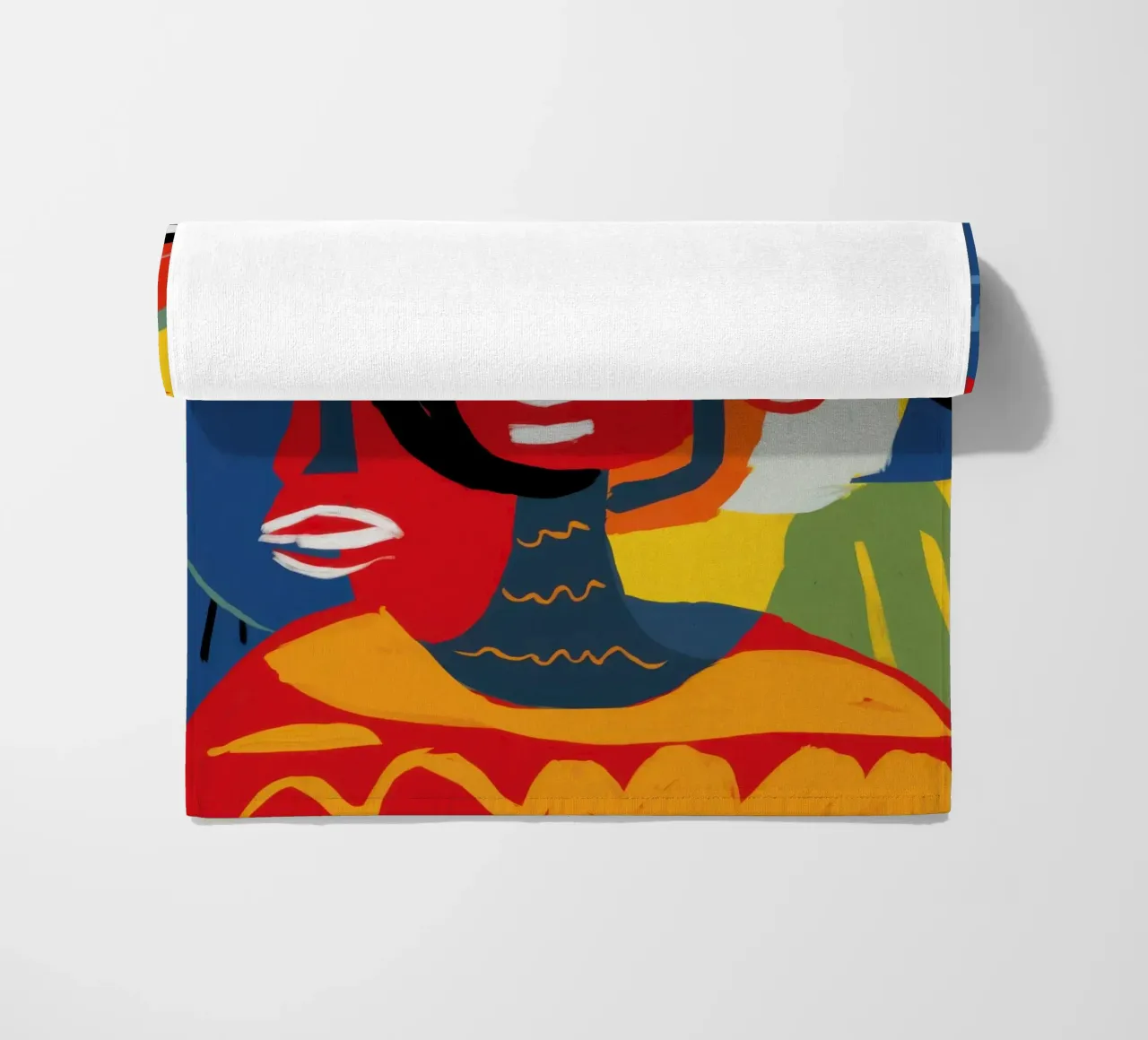 Trinità umana primordiale telo mare da Nova Glaze