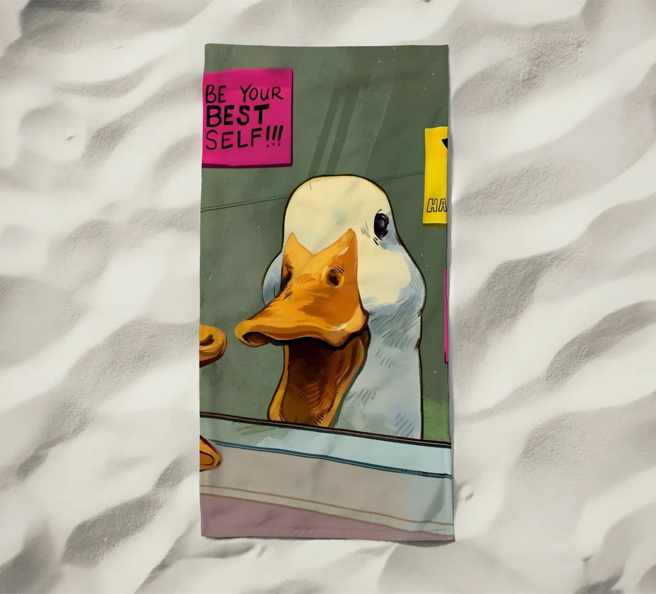 "BE YOUR BEST SELF!" telo mare da Type & Tape