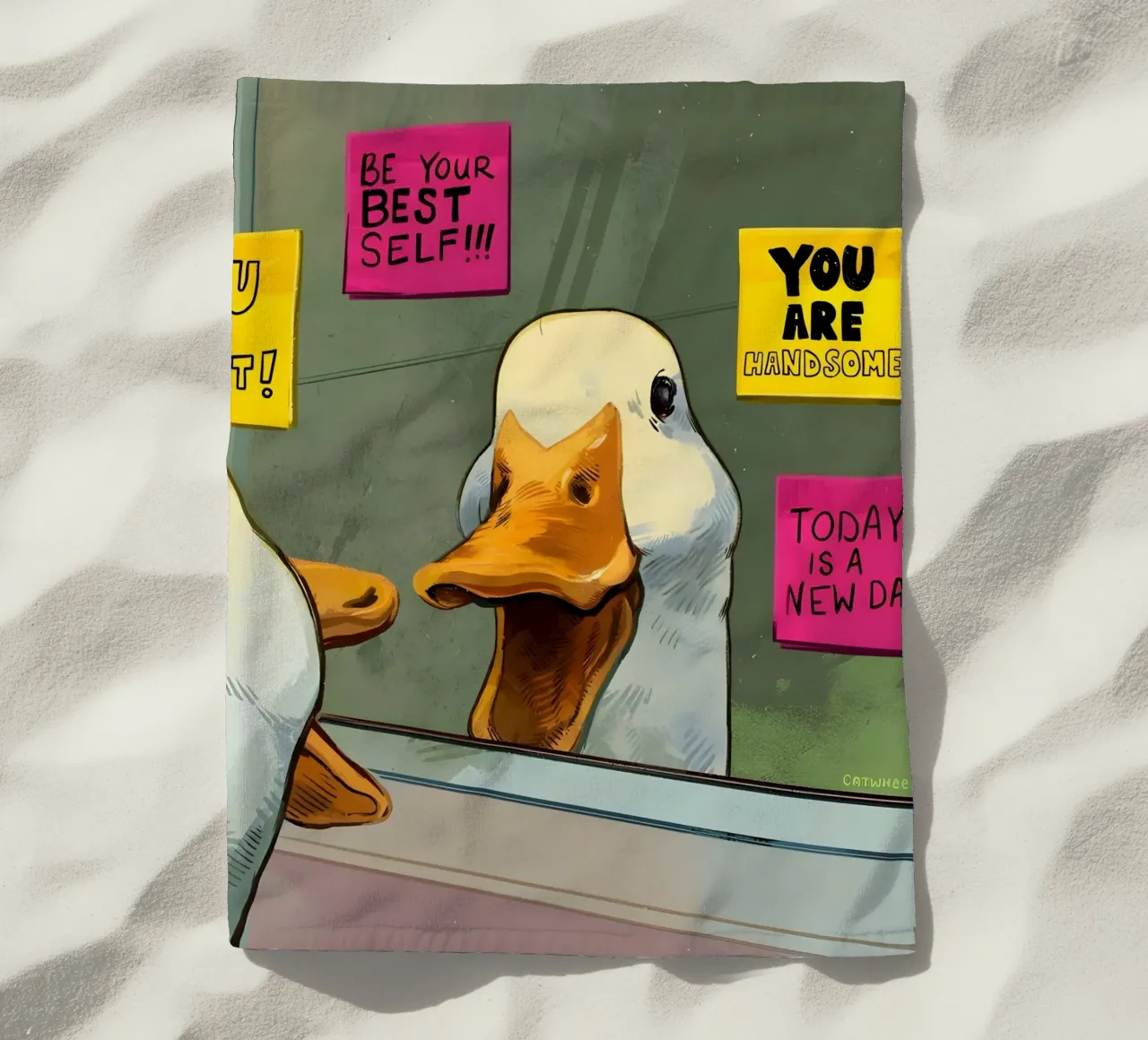 "BE YOUR BEST SELF!" telo mare da Type & Tape