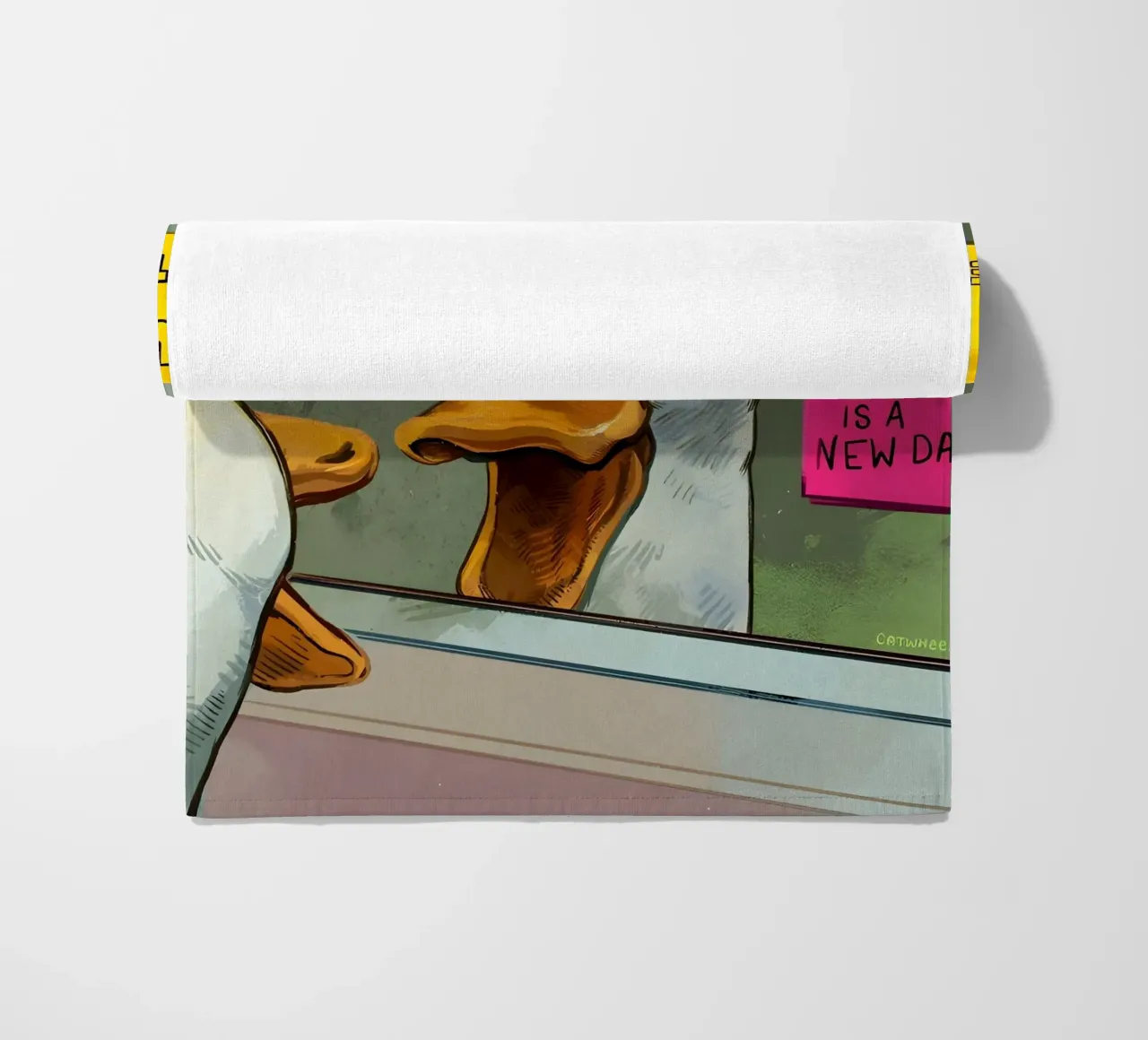 "BE YOUR BEST SELF!" telo mare da Type & Tape