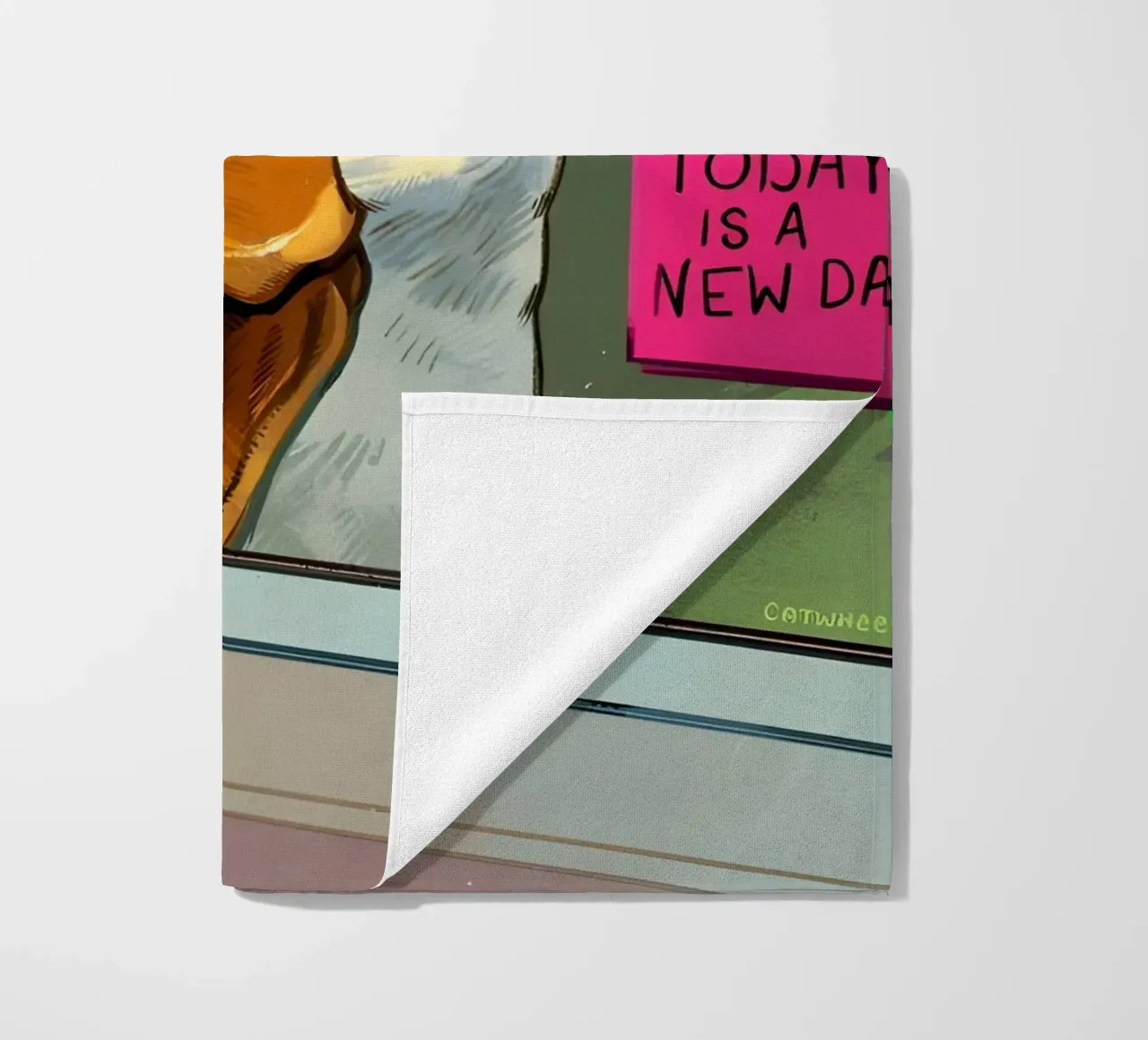 "BE YOUR BEST SELF!" telo mare da Type & Tape