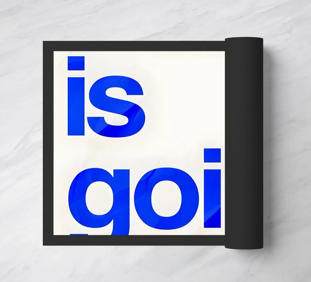 "what is going on?" zerbino da Type & Tape