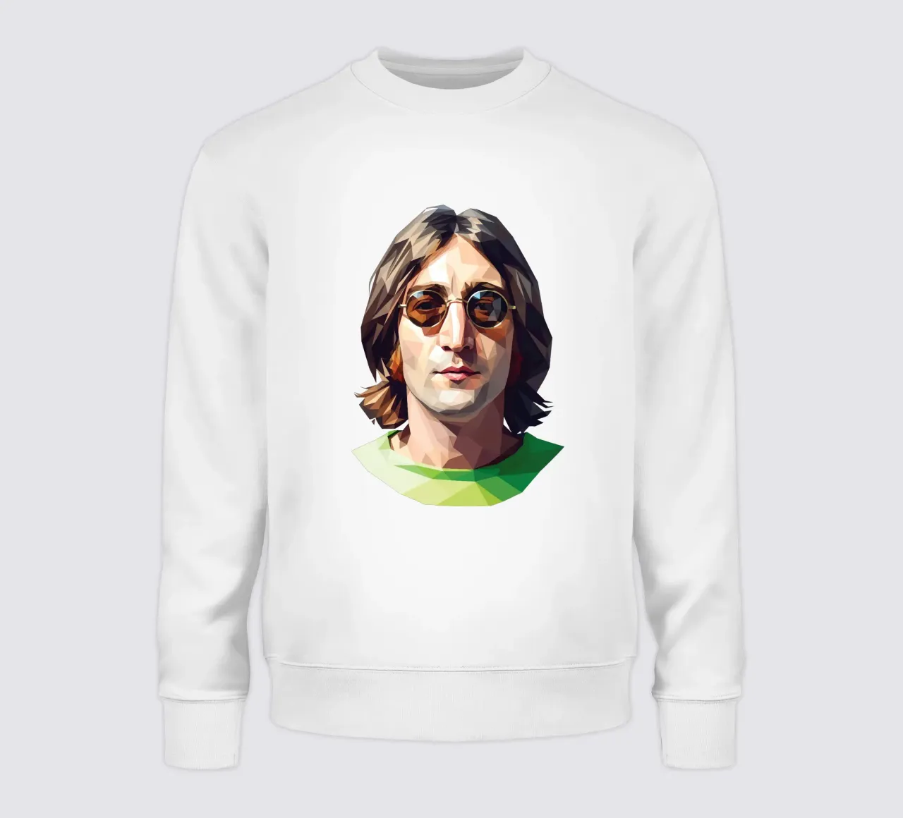 John Lennon Low poly felpa da Low Profile
