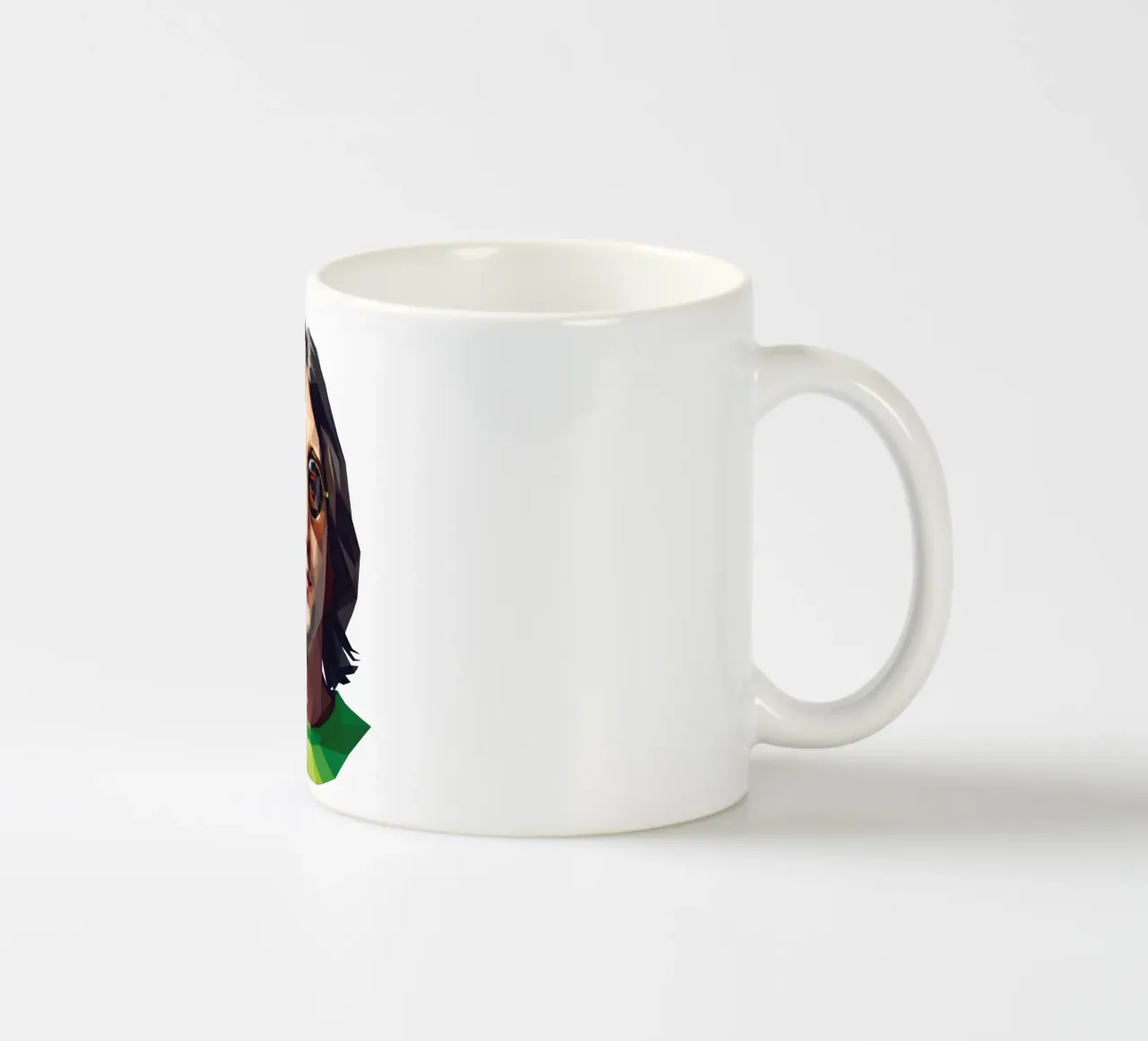 John Lennon Low poly tazza in ceramica da Low Profile
