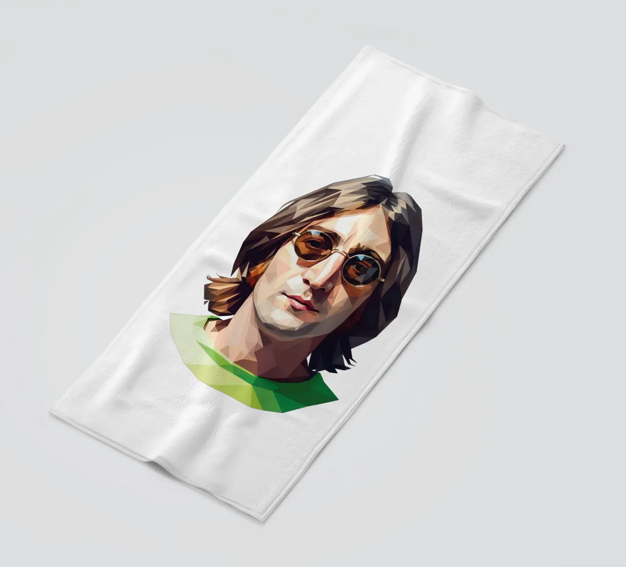 John Lennon Low poly telo mare da Low Profile
