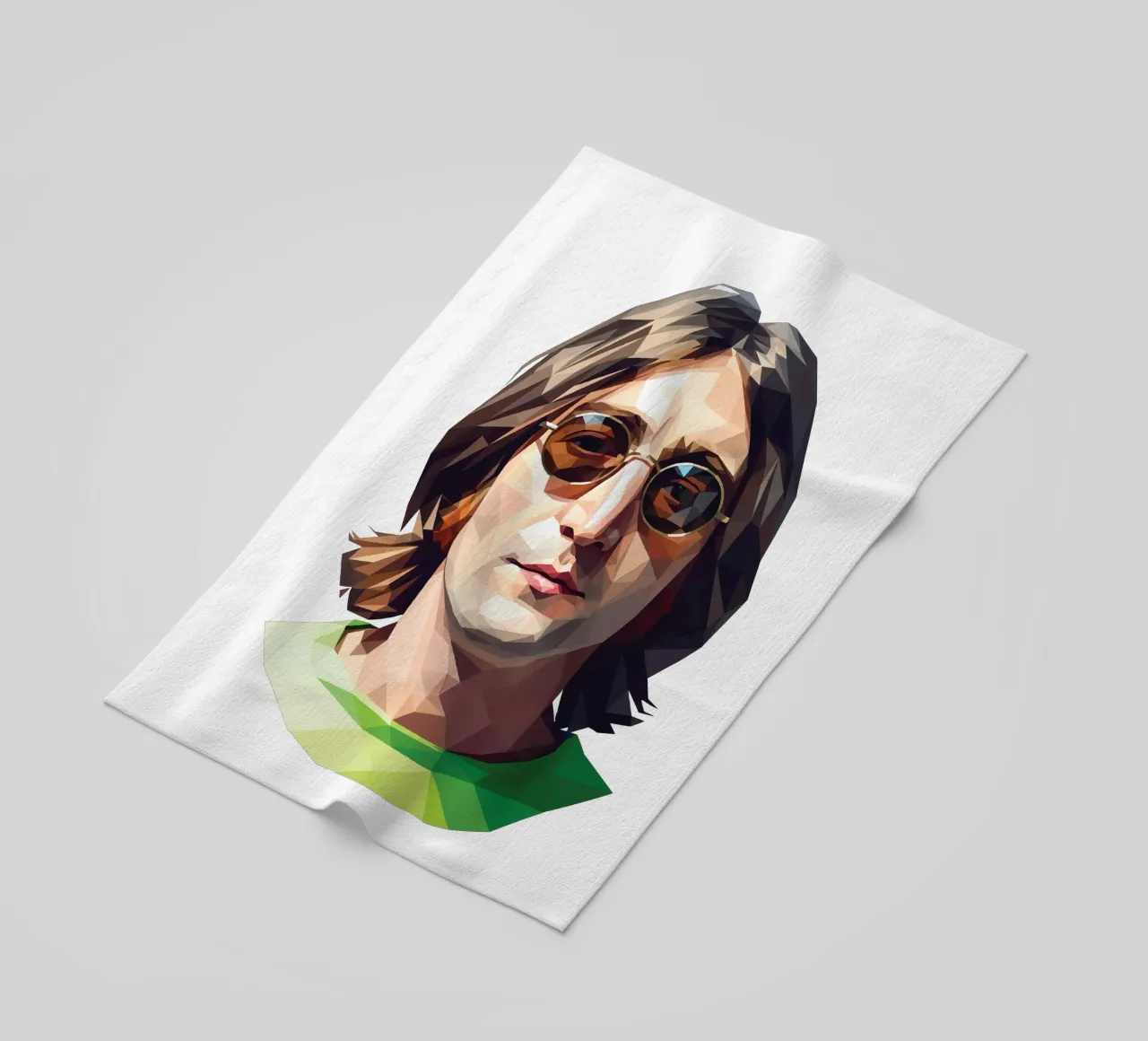 John Lennon Low poly telo mare da Low Profile
