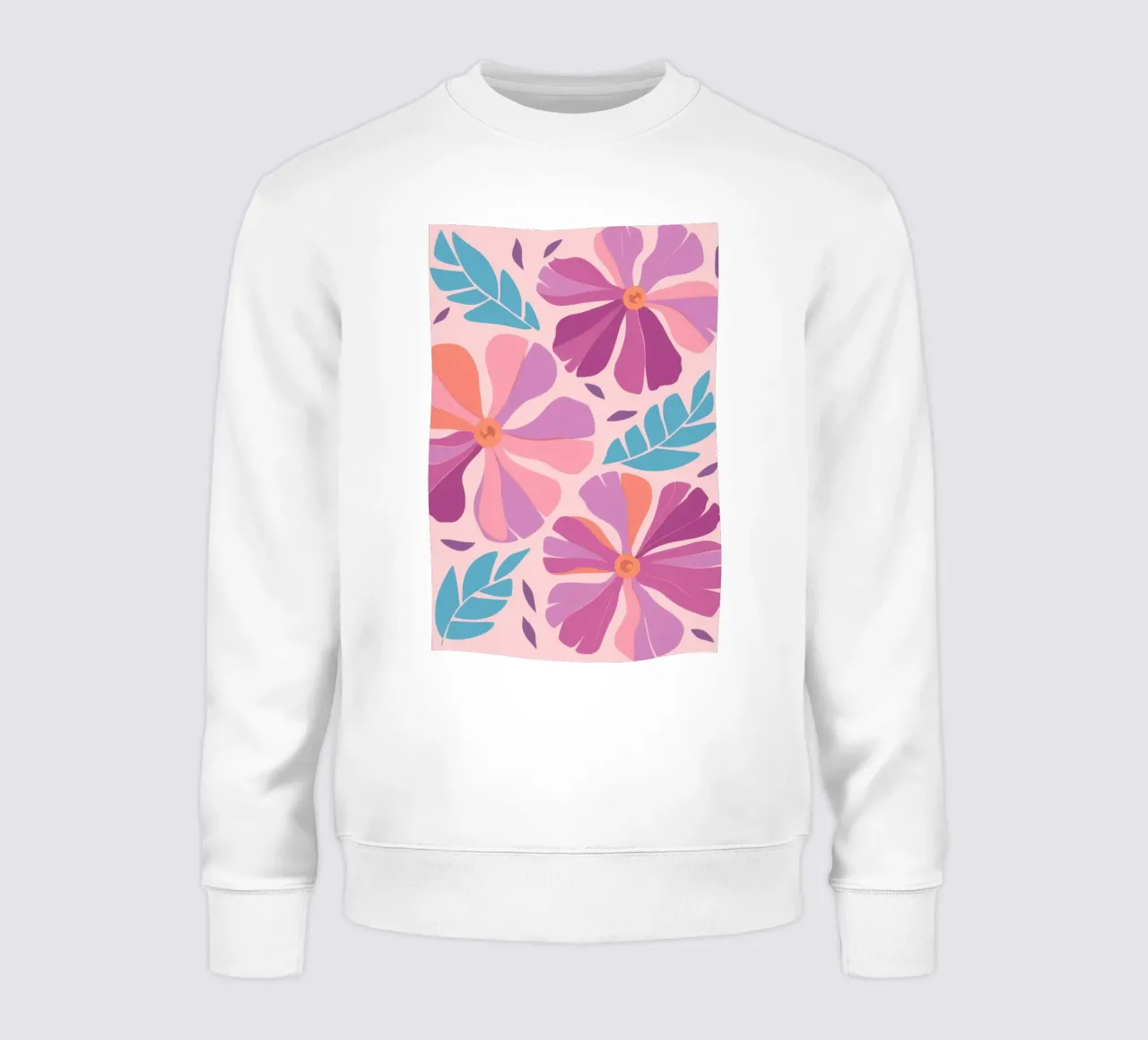 Pastel Petal Pattern felpa da Nova Glaze