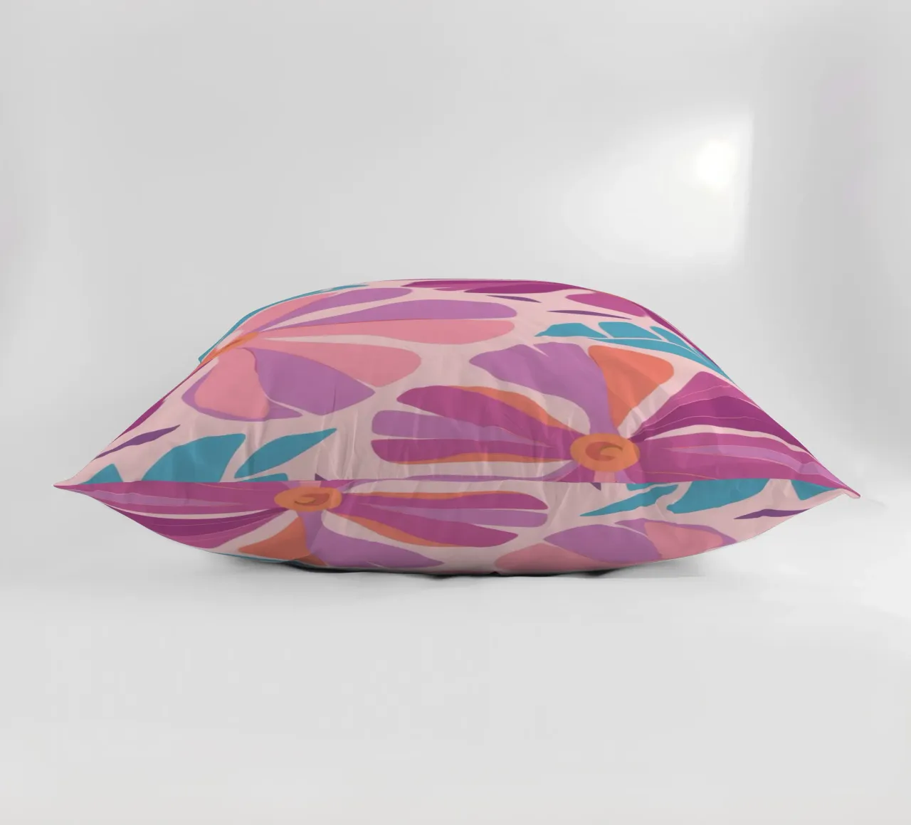 Pastel Petal Pattern cuscino da Nova Glaze