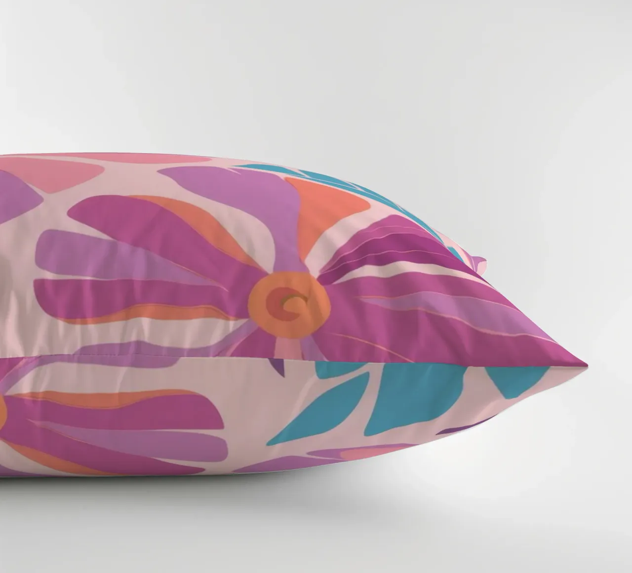 Pastel Petal Pattern cuscino da Nova Glaze