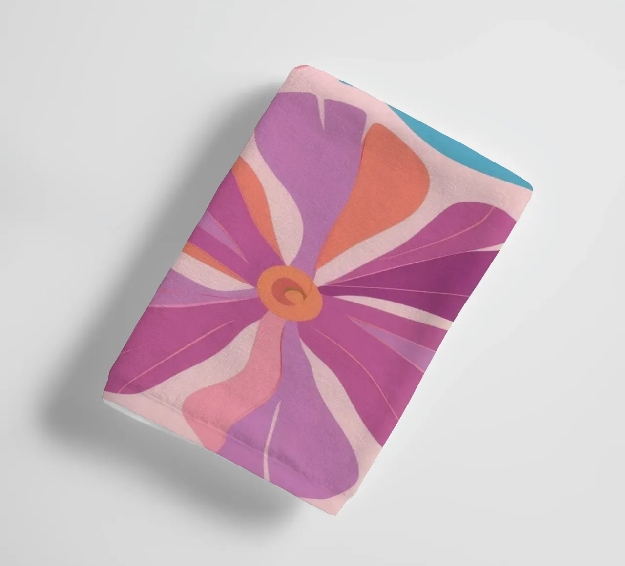 Pastel Petal Pattern asciugamano da bagno da Nova Glaze