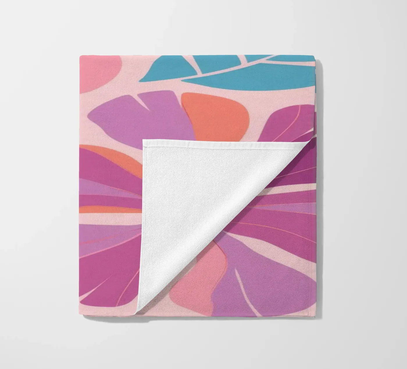 Pastel Petal Pattern telo mare da Nova Glaze