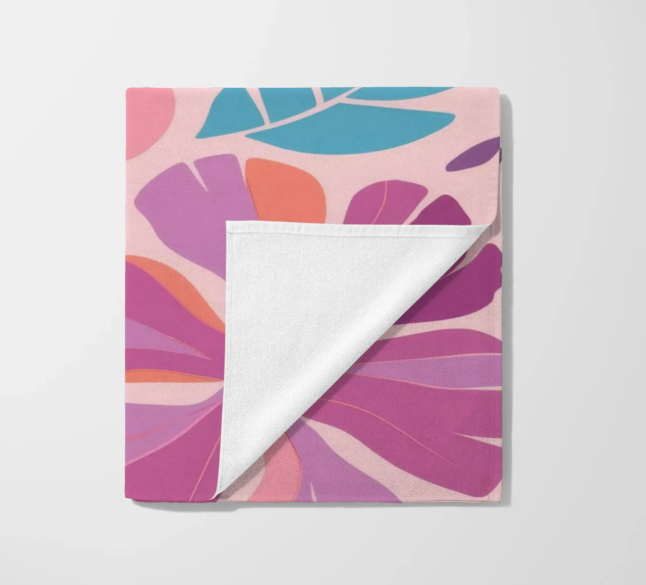 Pastel Petal Pattern telo mare da Nova Glaze