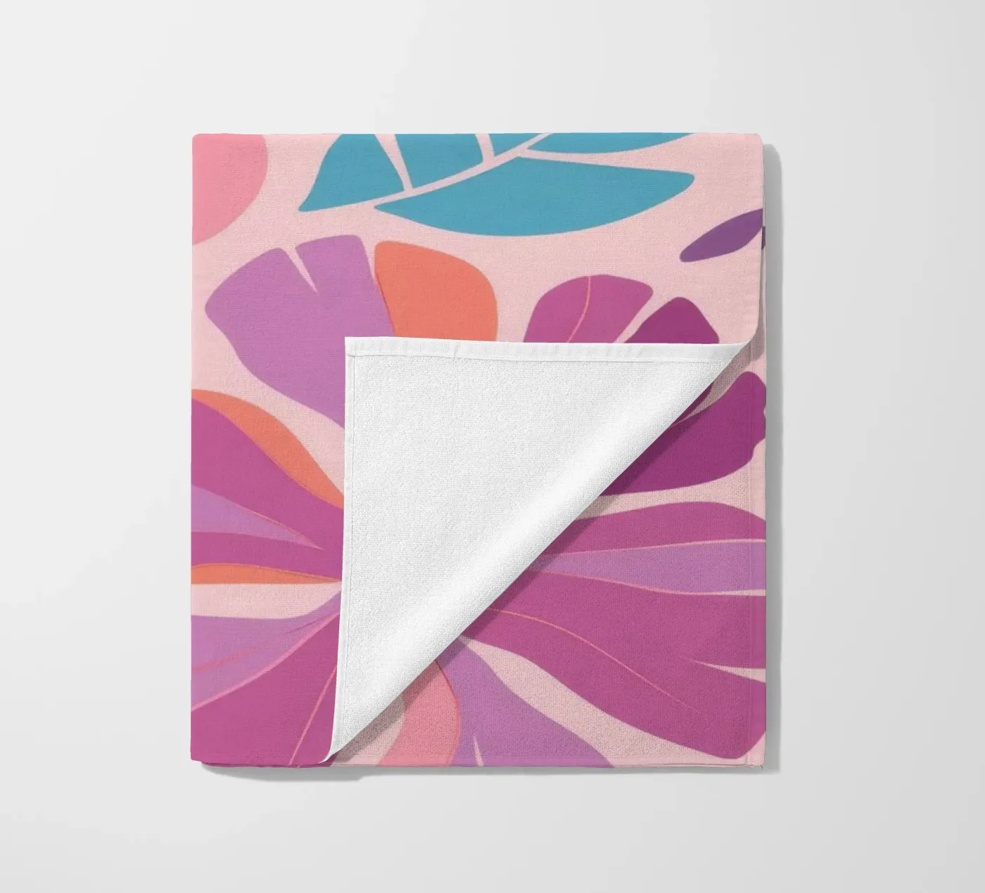 Pastel Petal Pattern telo mare da Nova Glaze