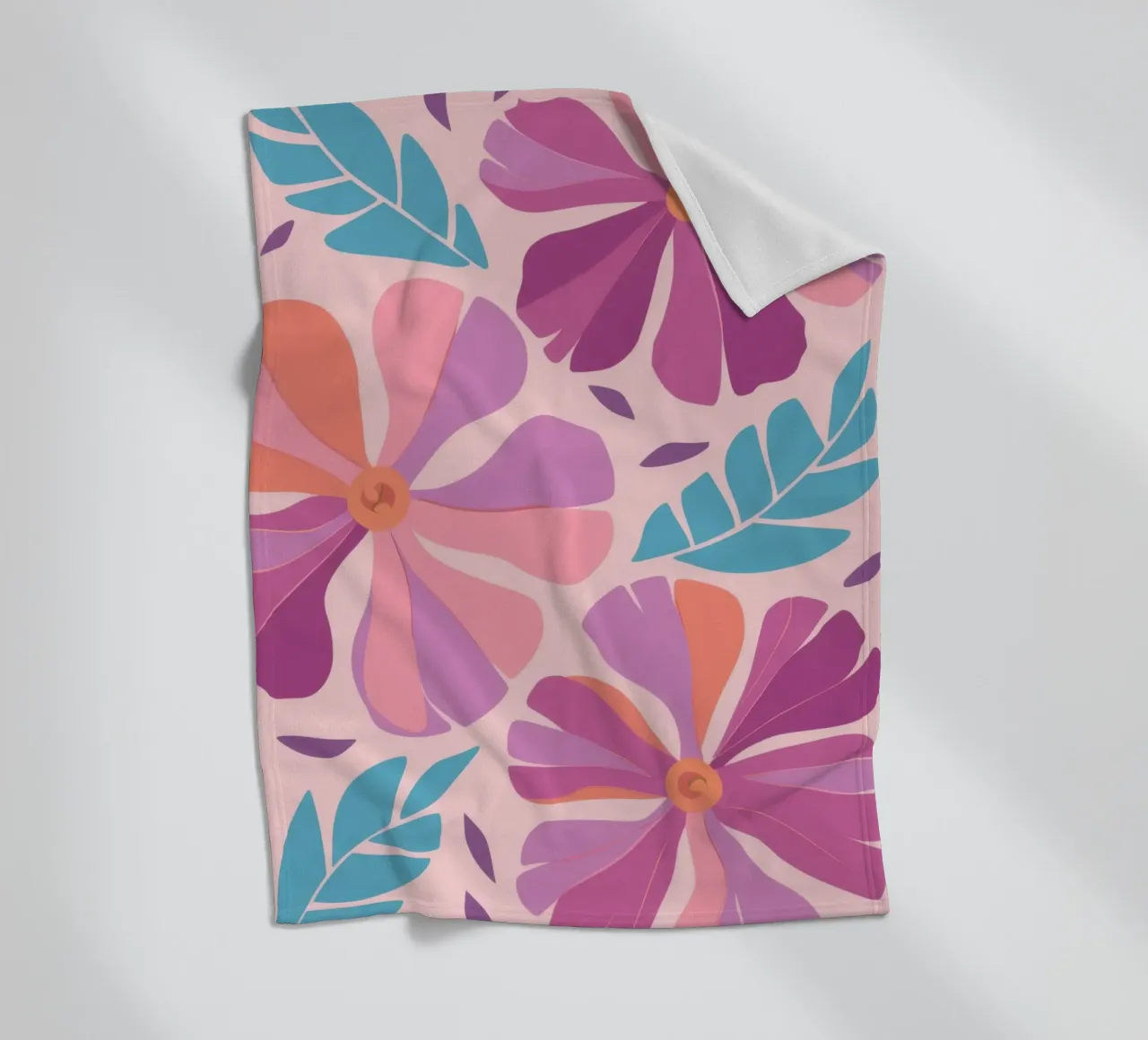 Pastel Petal Pattern coperta in pile da Nova Glaze