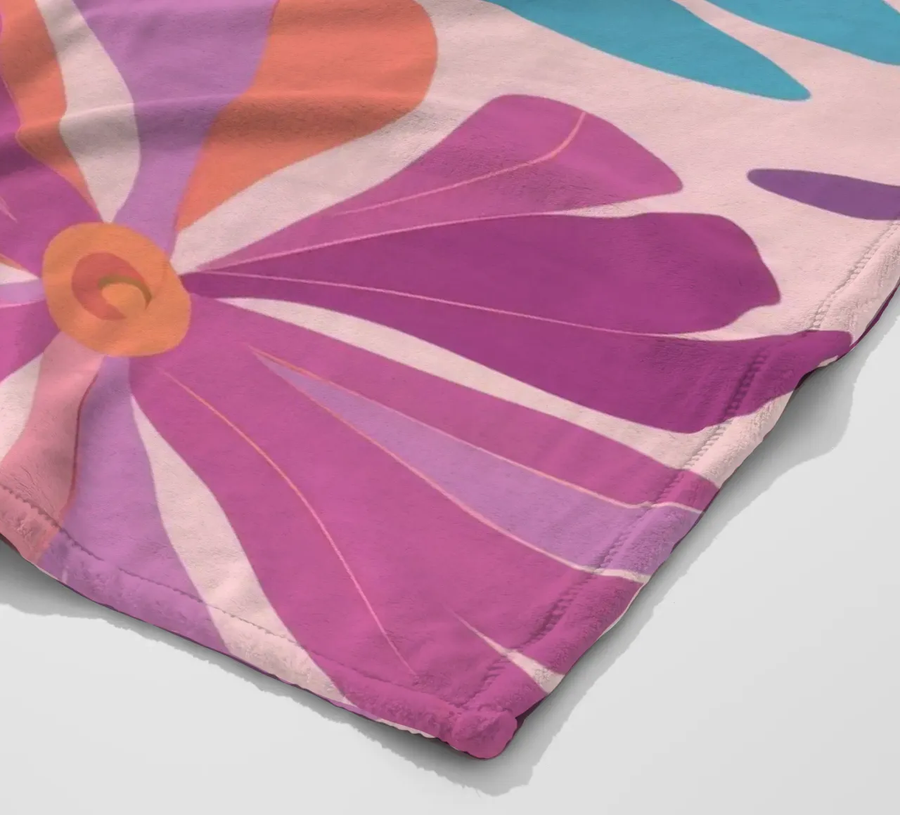Pastel Petal Pattern coperta in pile da Nova Glaze