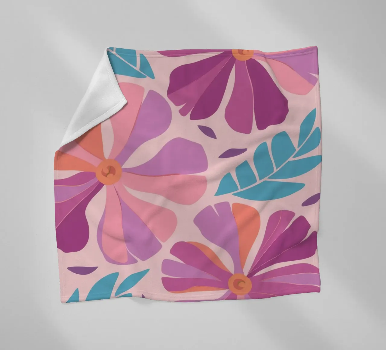 Pastel Petal Pattern coperta in pile da Nova Glaze