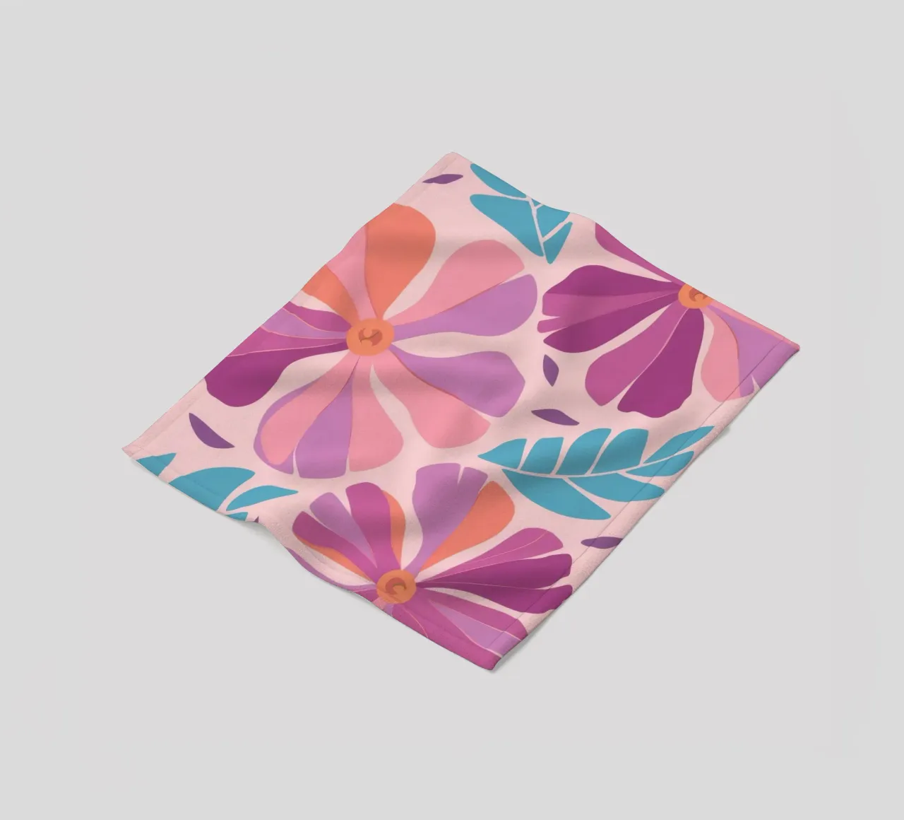 Pastel Petal Pattern coperta in pile da Nova Glaze