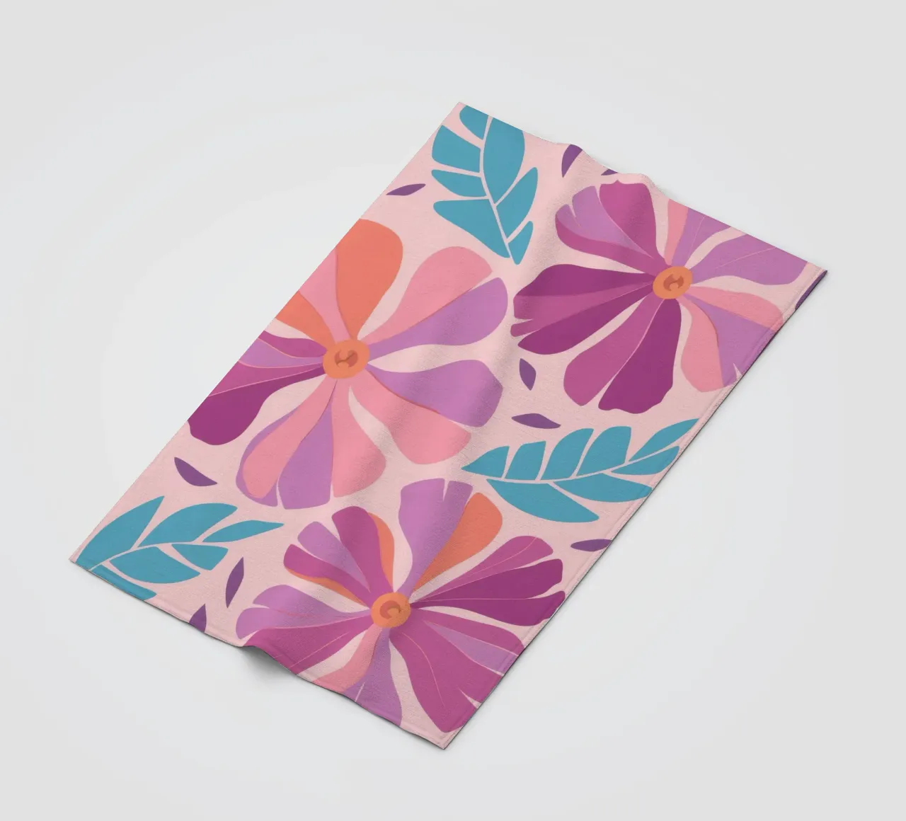 Pastel Petal Pattern coperta in pile da Nova Glaze