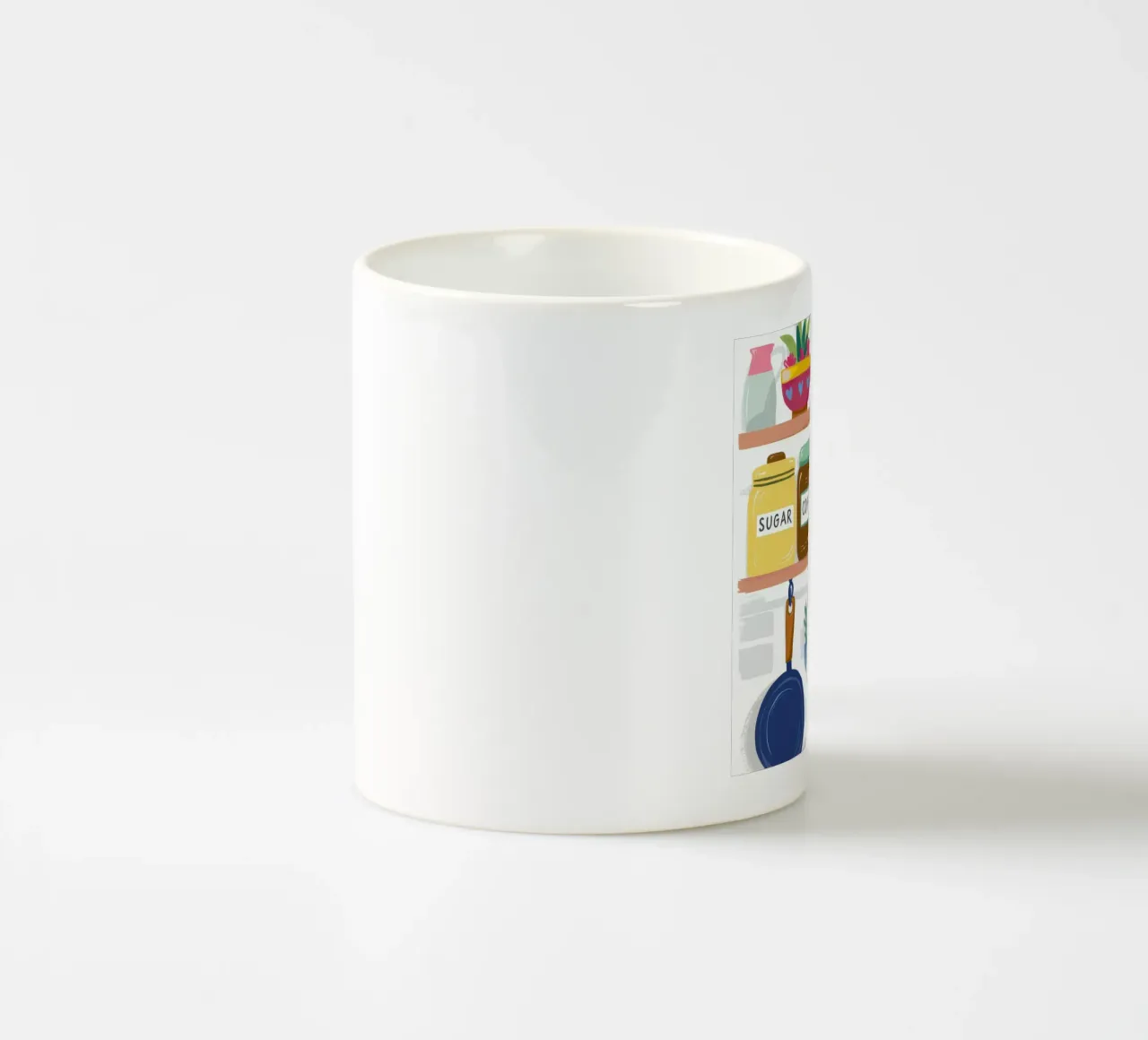 Scaffale da cucina di charme tazza in ceramica da Nova Glaze
