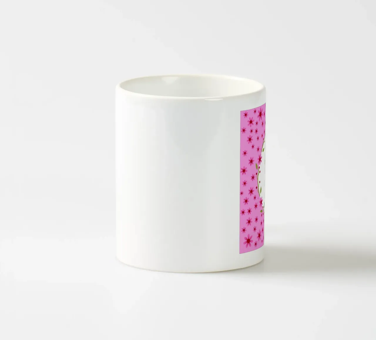 Frida impertinente sui fiori rosa tazza in ceramica da ElfenStil
