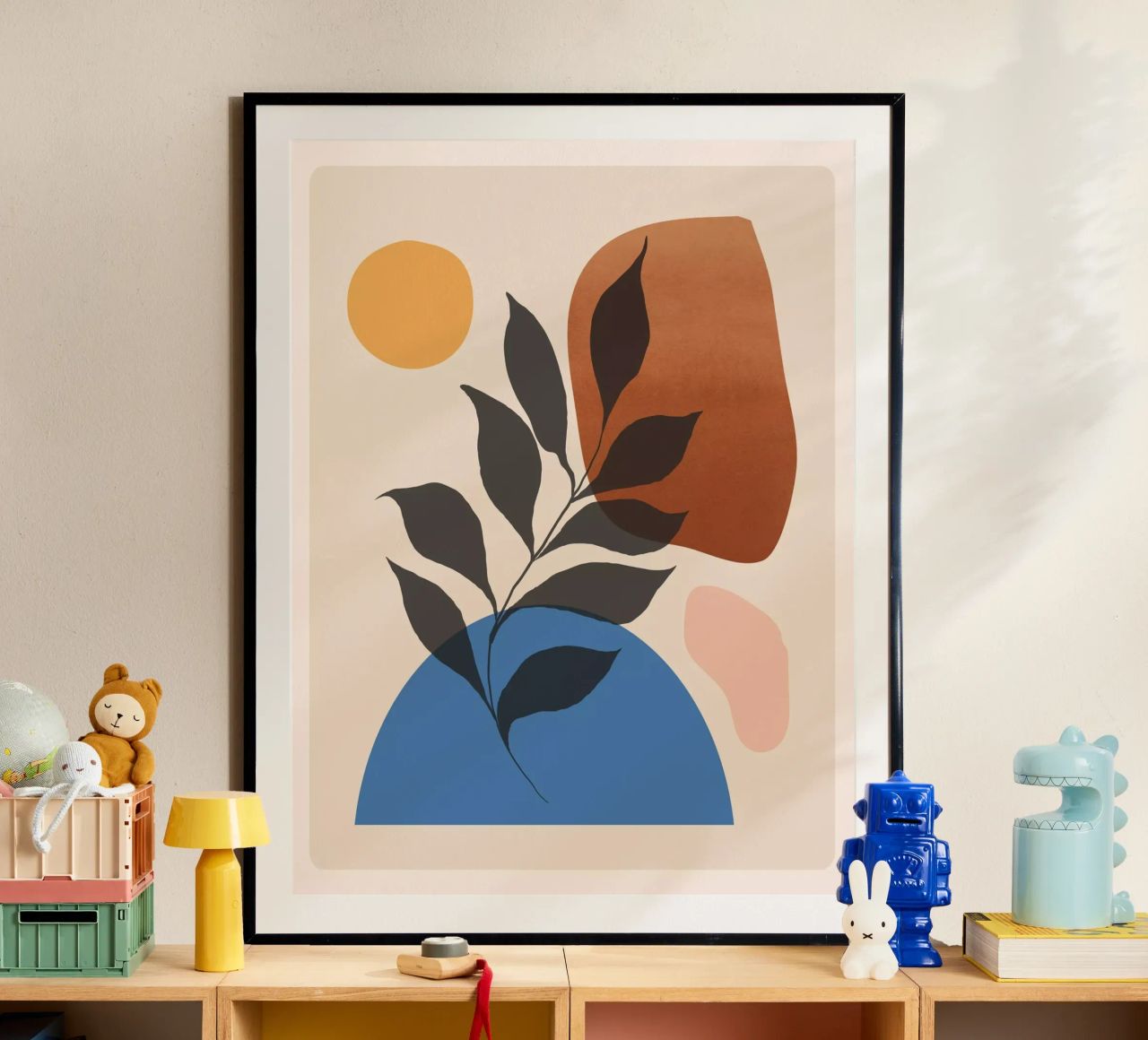 Abstract Art Minimal Plant 39 poster by ThingDesign