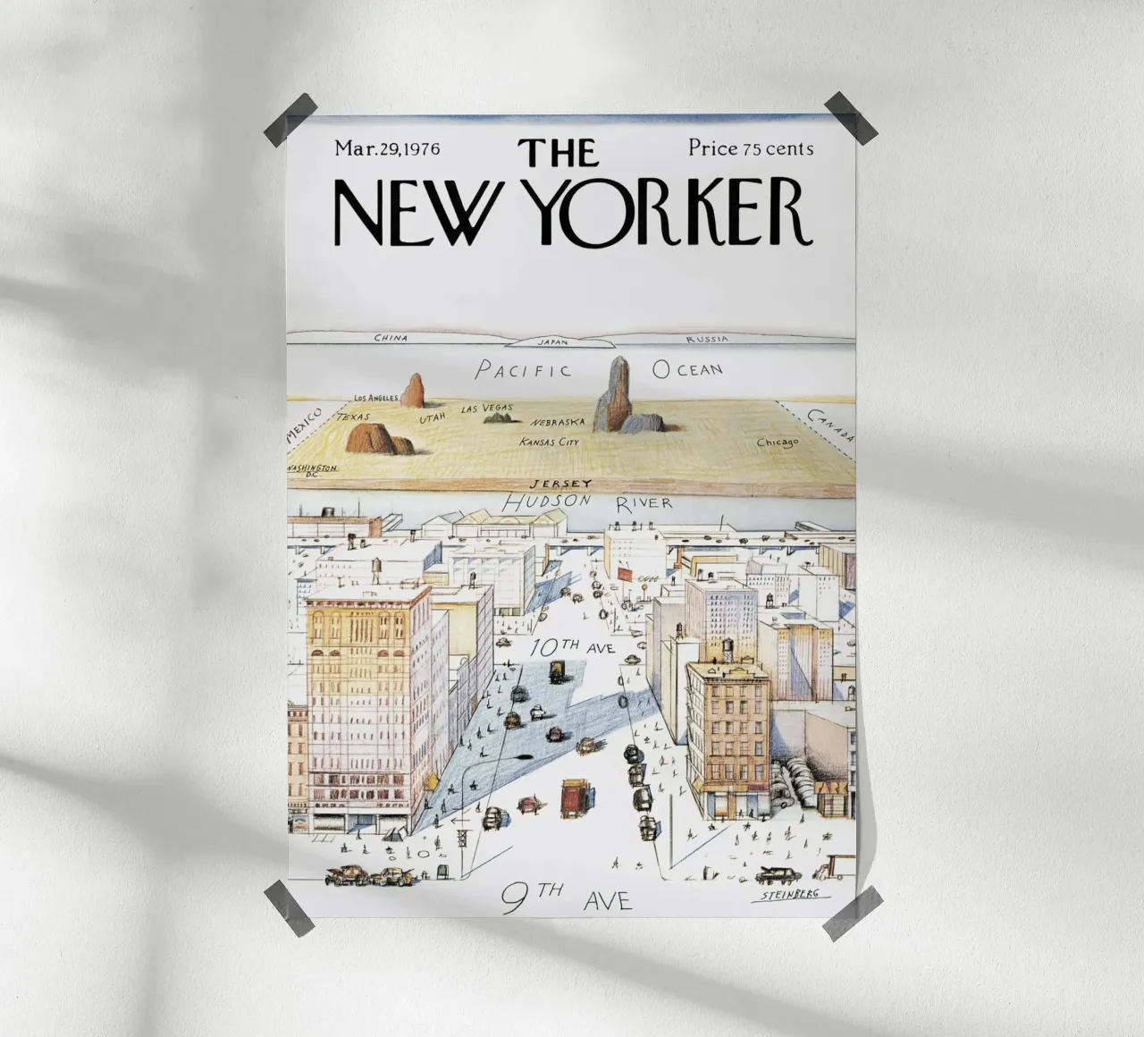 famoso Il New Yorker poster da Mr.Lorenzo