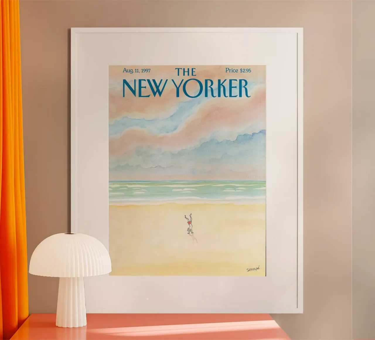 Il New Yorker Down to Earth 1997 poster da Mr.Lorenzo