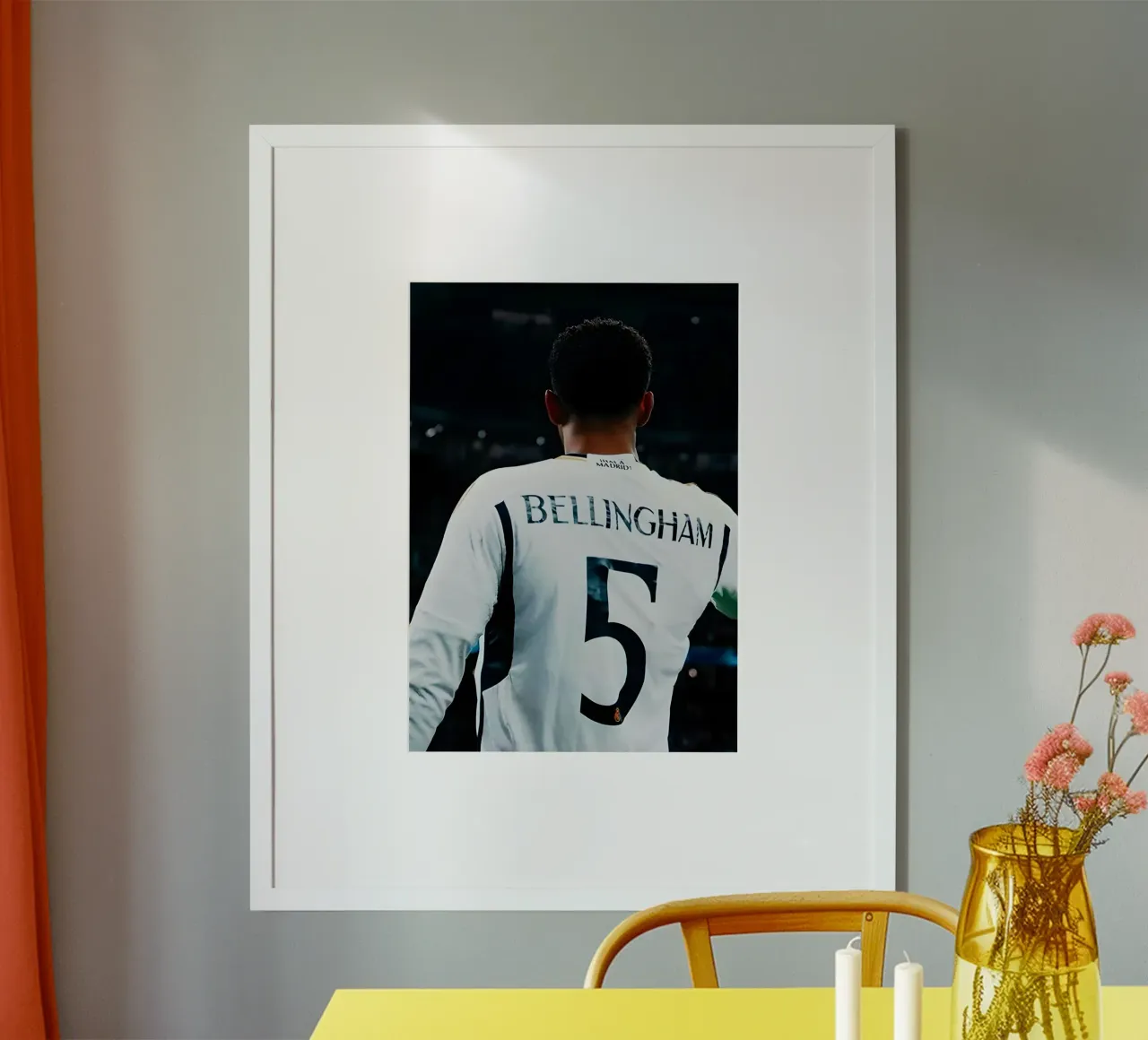 Jude Bellingham poster da Low poly art