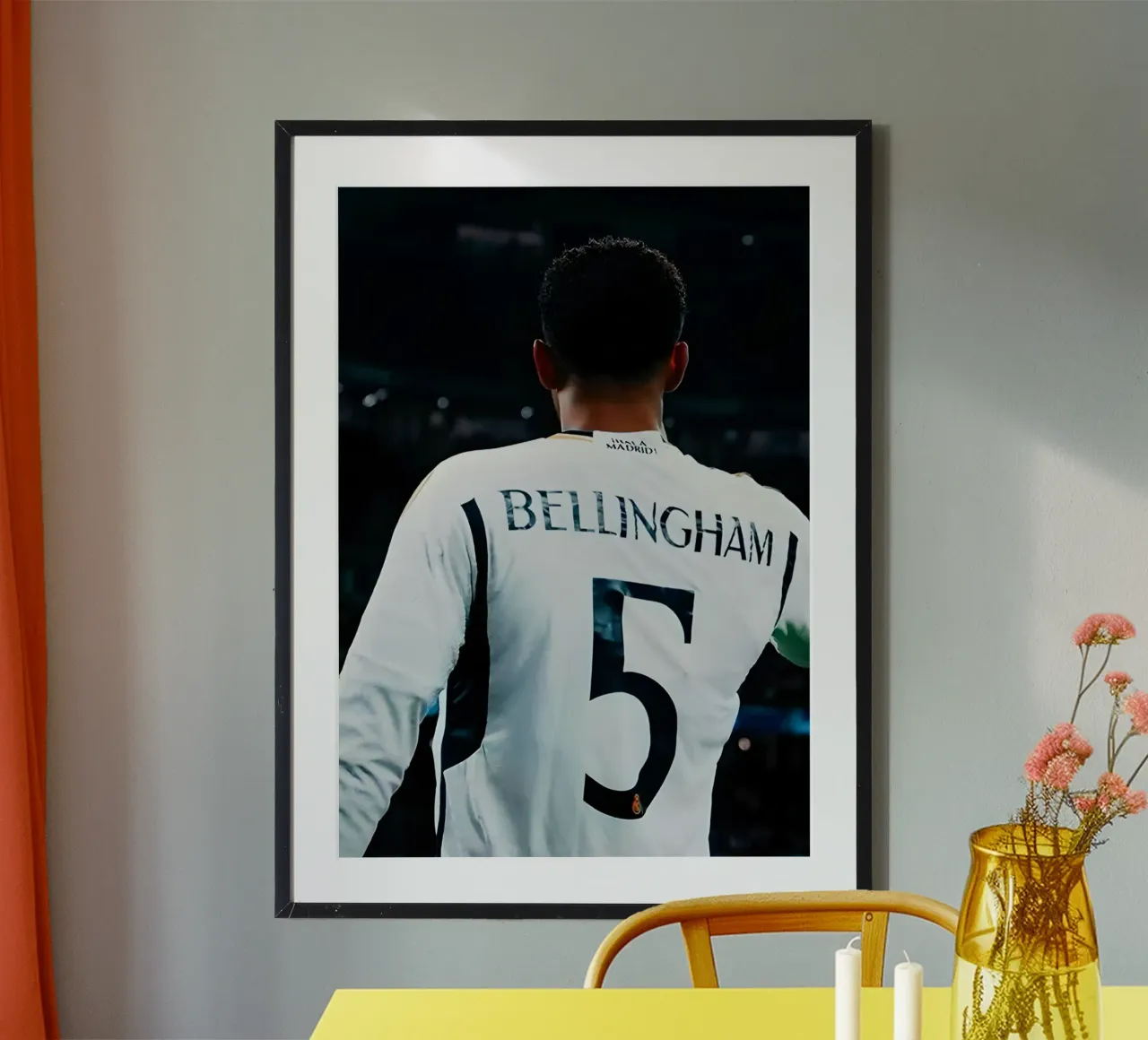 Jude Bellingham poster da Low poly art