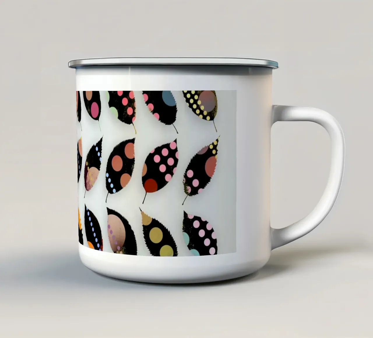 Autumn Souvenirs tazza in smalto da Angelo Cerantola