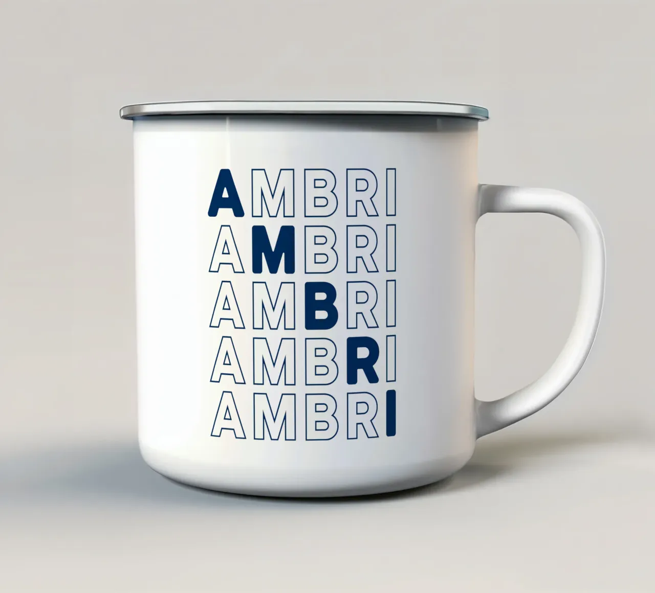 Ambri-Piotta tazza in smalto da HCAP Fanshop