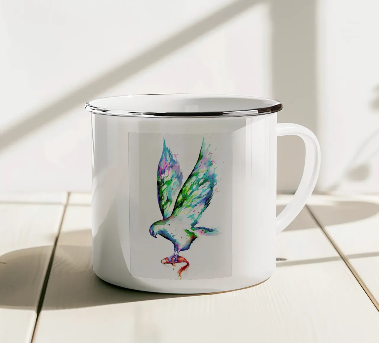 Midas tazza in smalto da Marc Allante