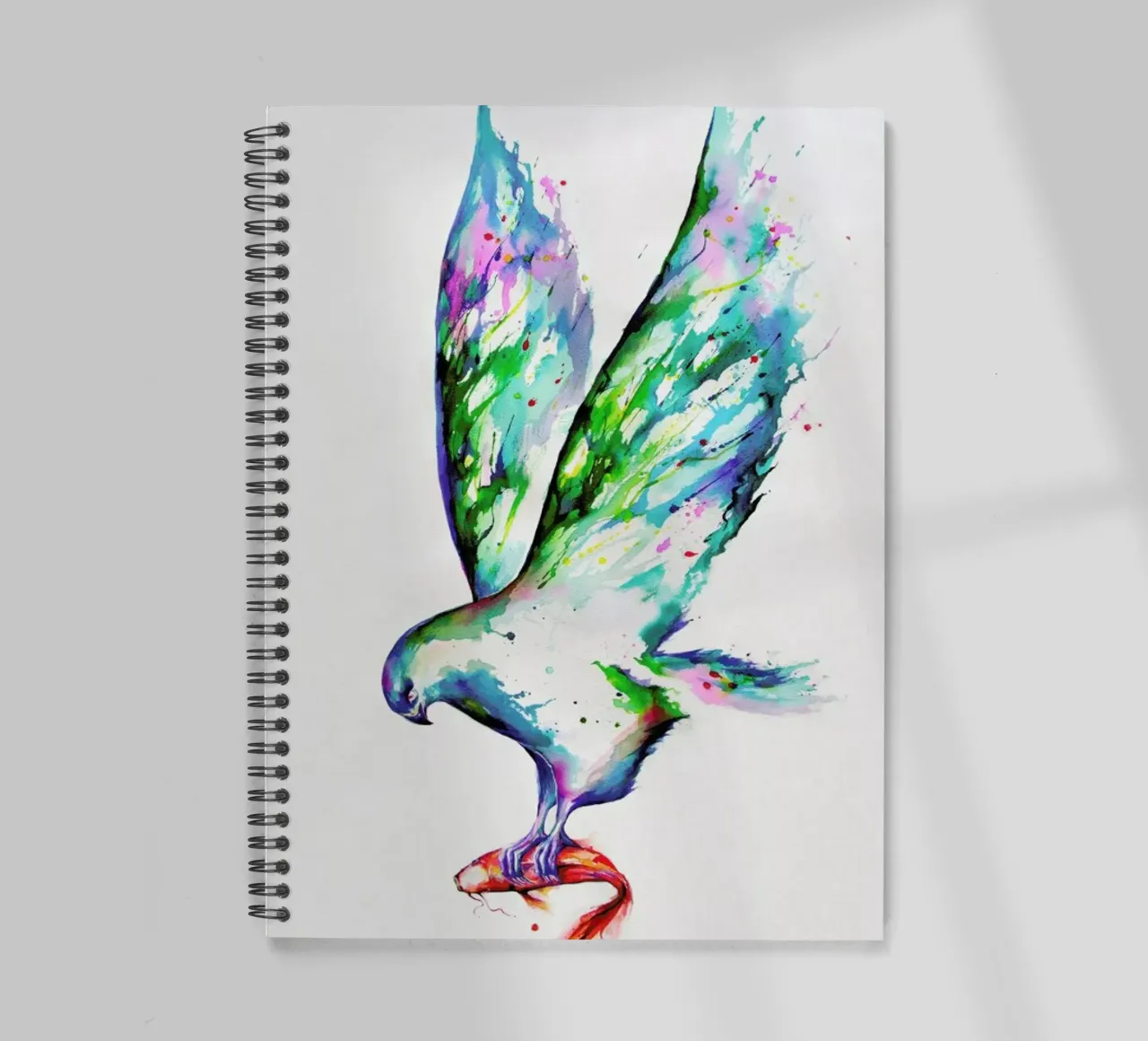 Midas spiral notebook by Marc Allante