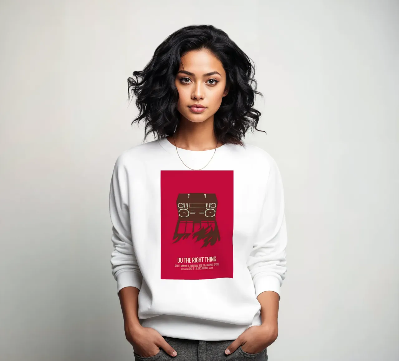 Do The Right Thing felpa da Bruno Morphet