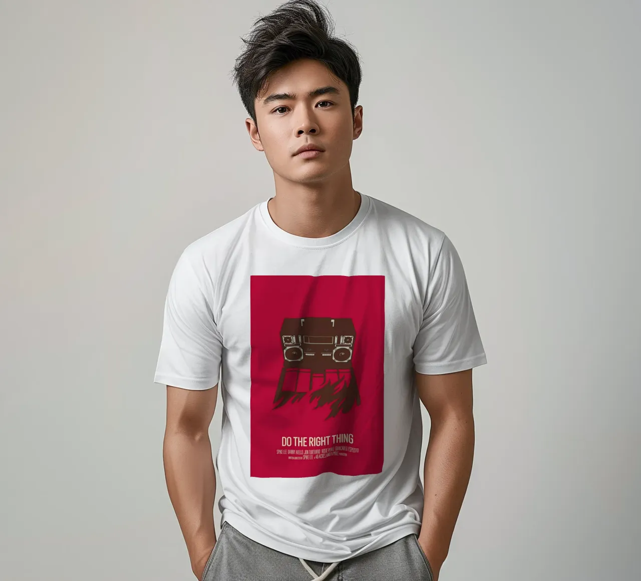 Do The Right Thing t-shirt da Bruno Morphet
