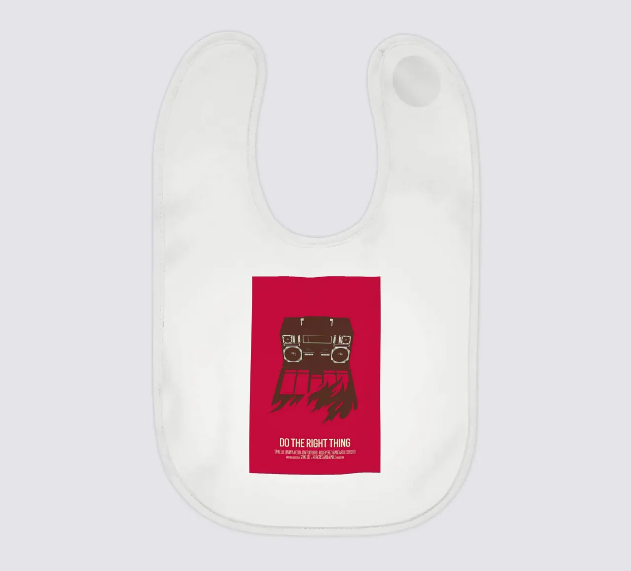 Do The Right Thing bavaglino da Bruno Morphet