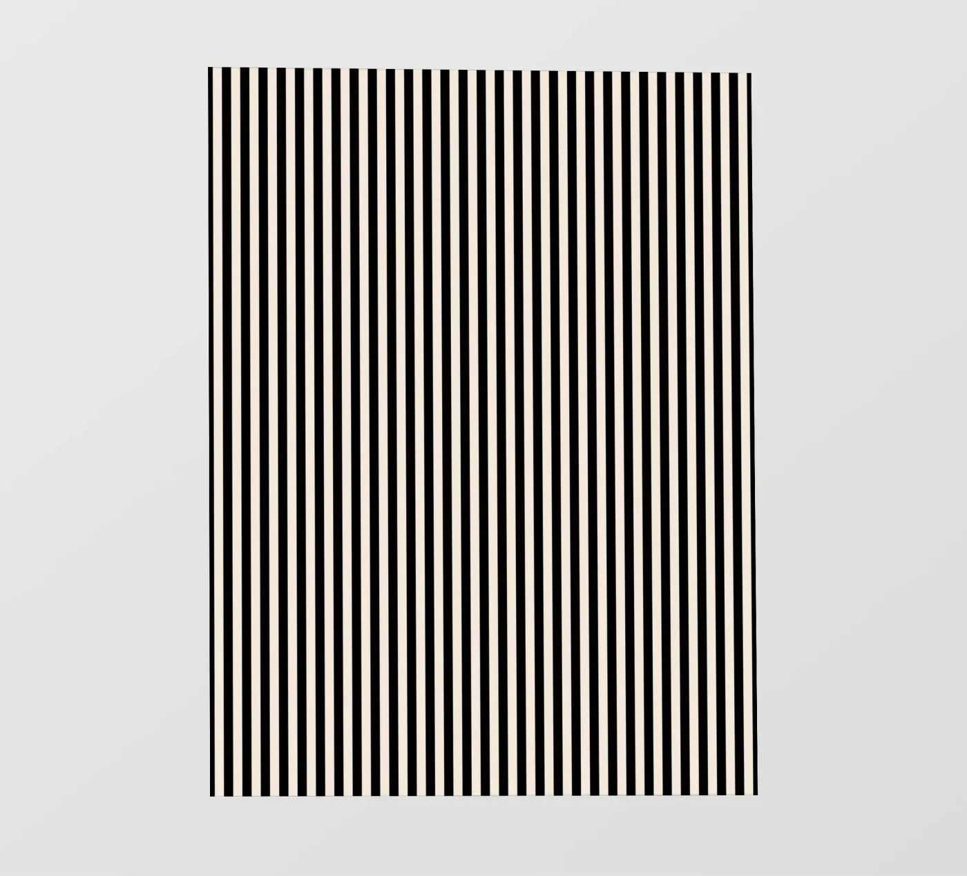Minimal Basic Bold Stripes 2 | Nero e avorio pellicola backlit da Beauty in Simplicity