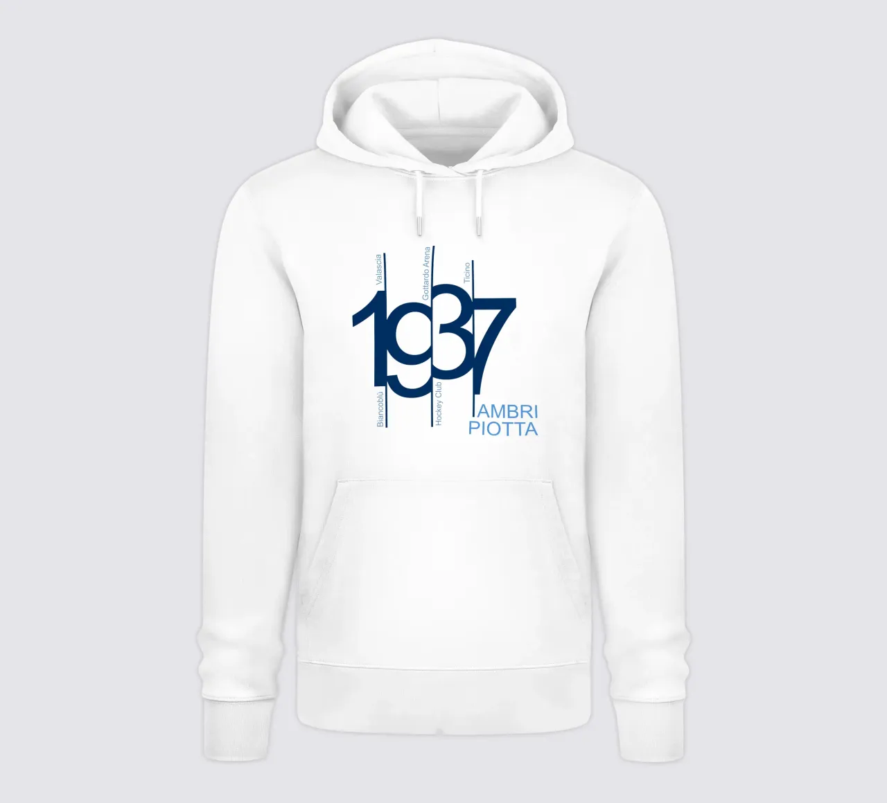 1937 Ambri-Piotta felpa con cappuccio da HCAP Fanshop