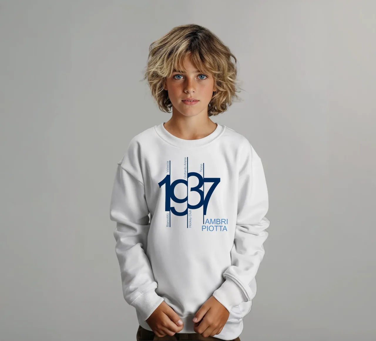 1937 Ambri-Piotta felpa bambino da HCAP Fanshop
