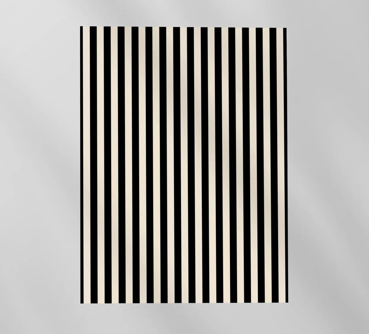 Minimal Basic Bold Stripes | Nero e Avorio pellicola backlit da Beauty in Simplicity